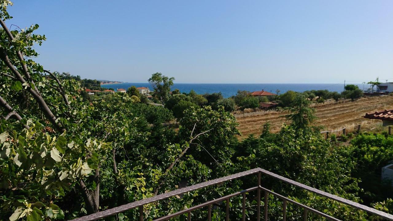 네아 포티데아 Stone House With Seaview 아파트 외부 사진