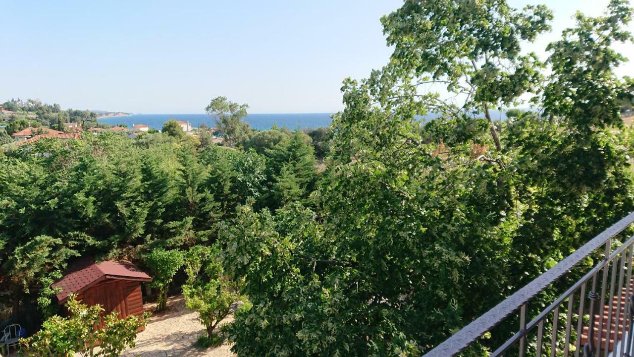 네아 포티데아 Stone House With Seaview 아파트 외부 사진