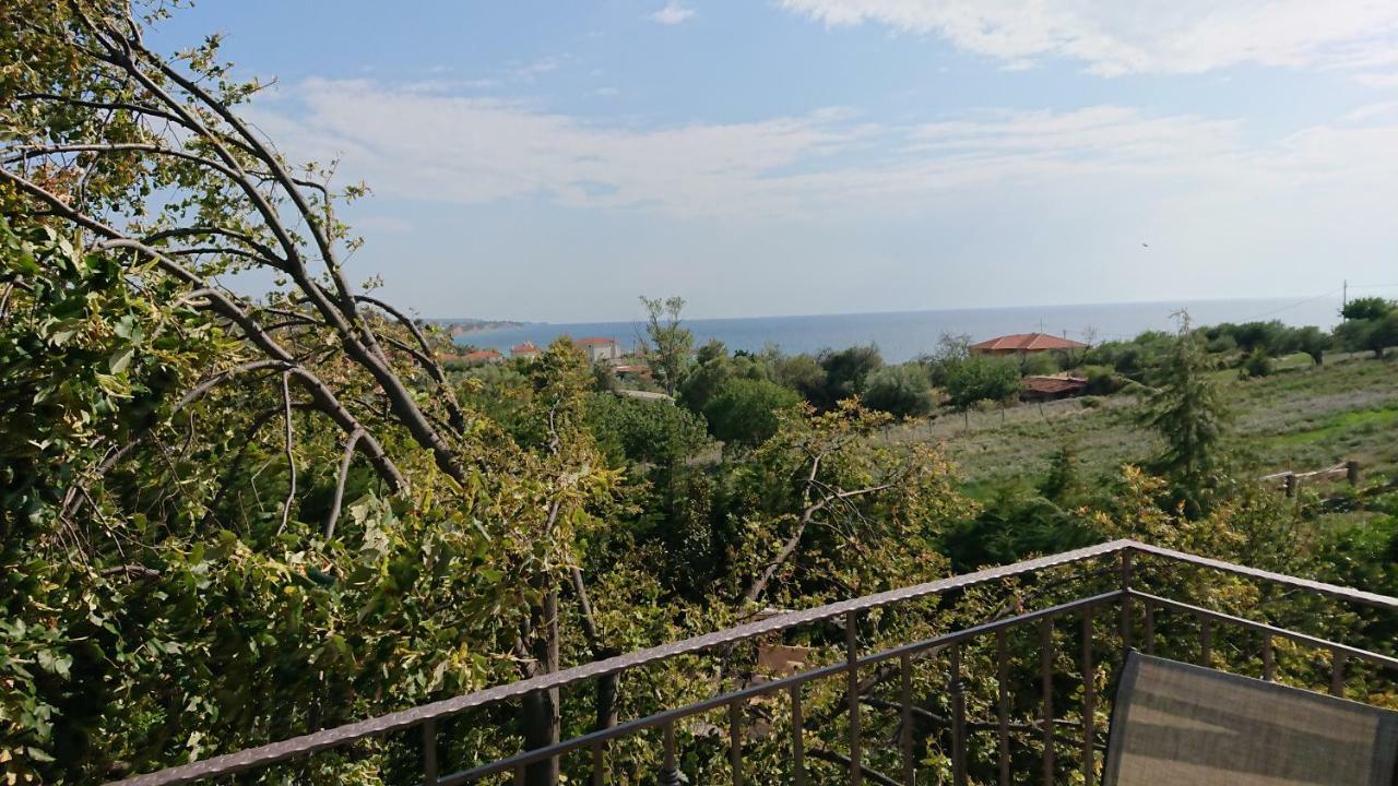네아 포티데아 Stone House With Seaview 아파트 외부 사진