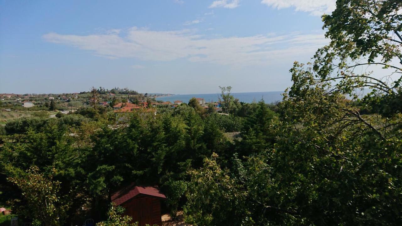 네아 포티데아 Stone House With Seaview 아파트 외부 사진